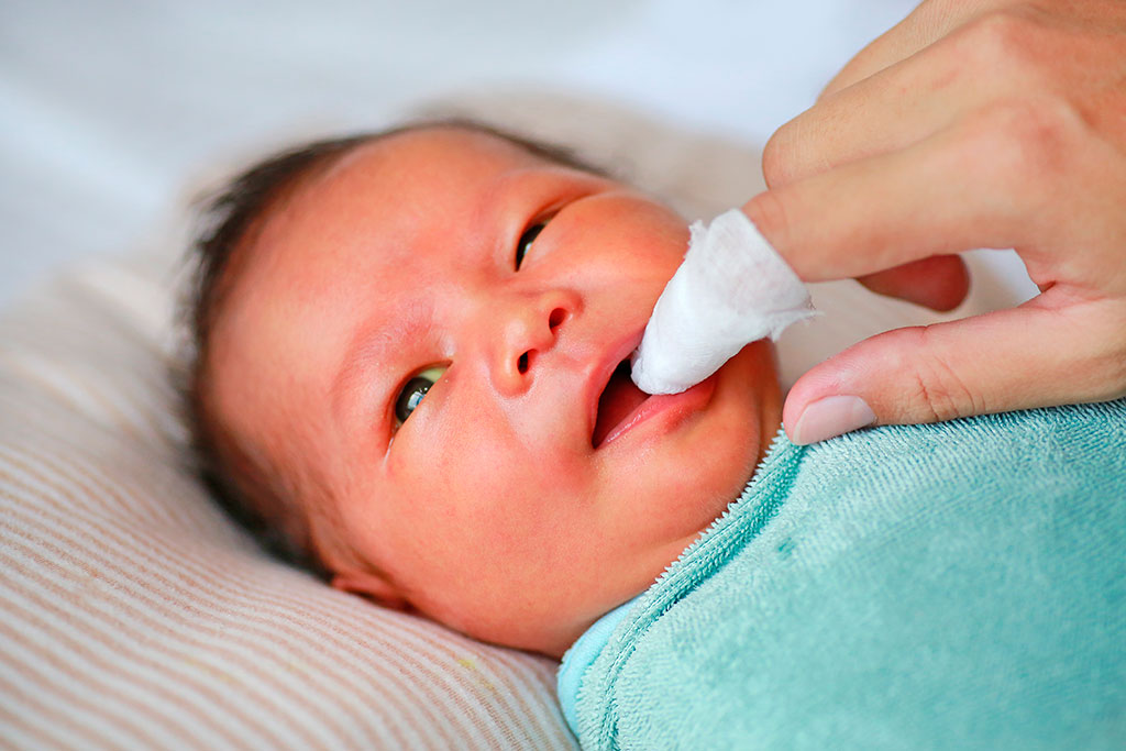 Higiene oral bebe
